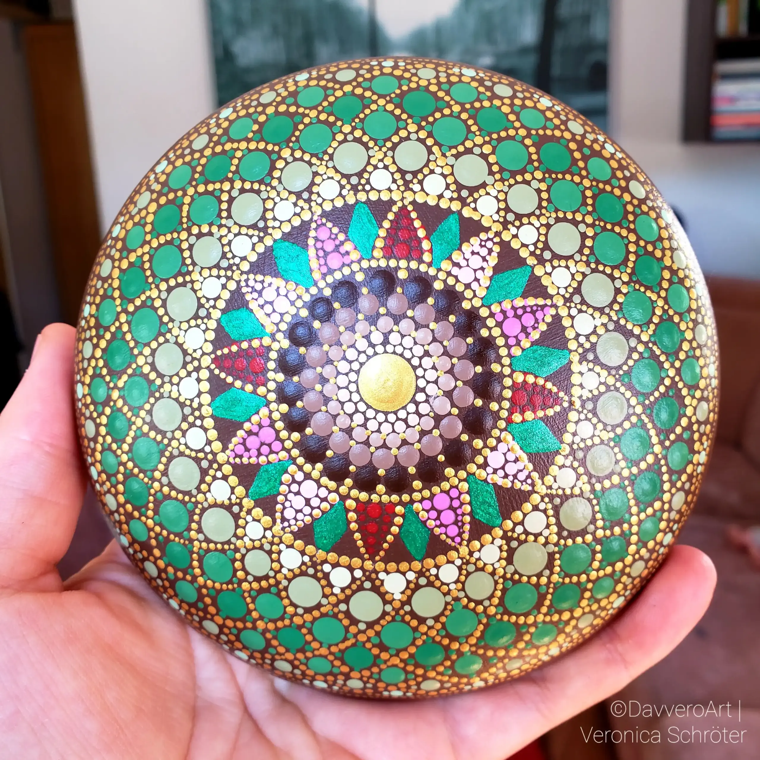 Torusmandala Blume 12,5cm