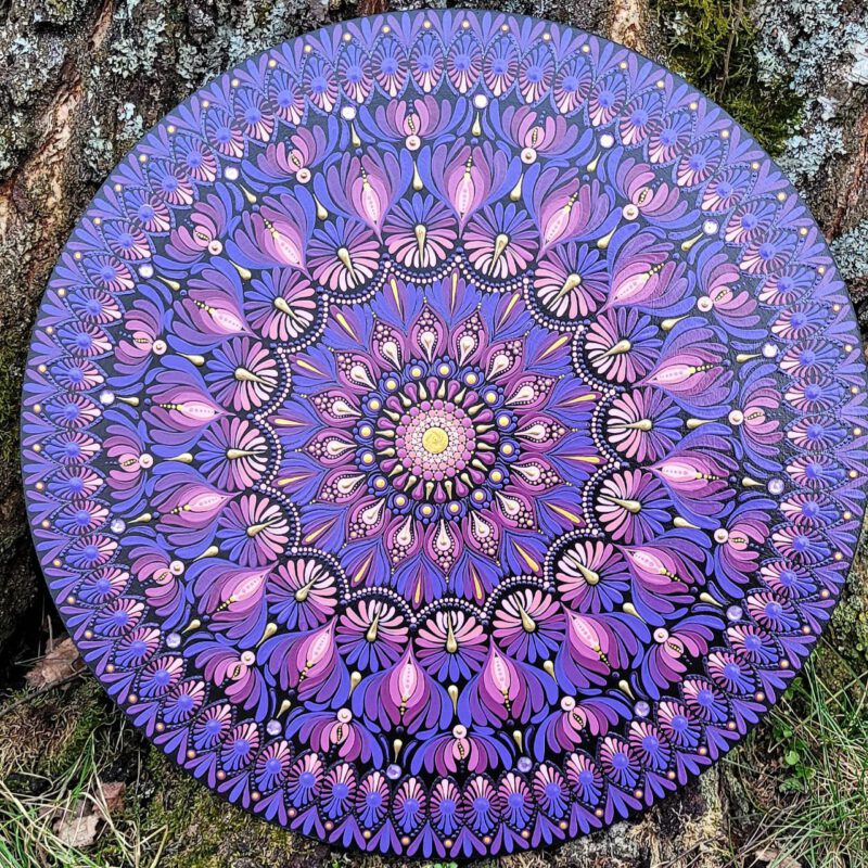 Mandala "Lilaliebe" 💜